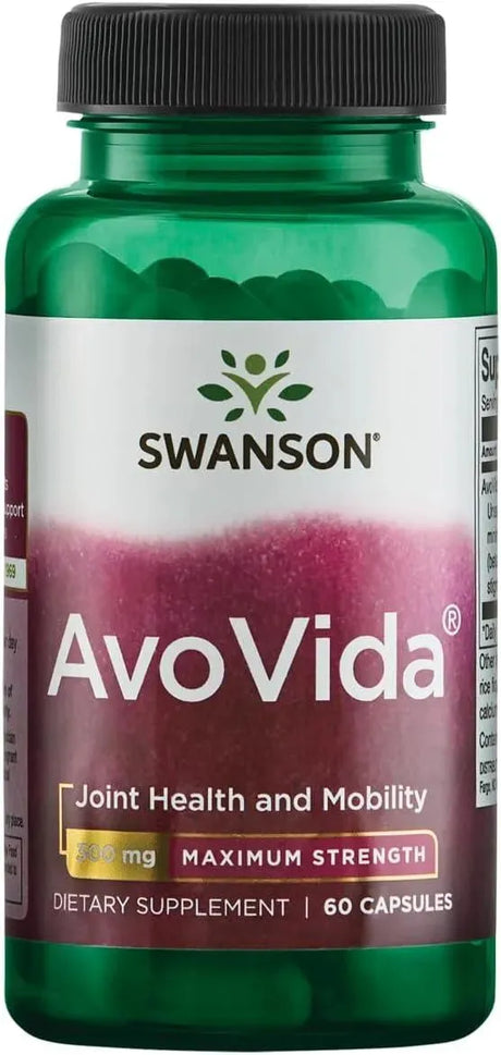 SWANSON - Swanson Avocado Soy AvoVida 300Mg. 60 Capsulas - The Red Vitamin MX - Suplementos Alimenticios - {{ shop.shopifyCountryName }}