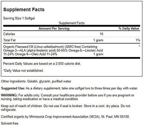 SWANSON - Swanson Flaxseed Oil 1000Mg. 400 Capsulas Blandas - The Red Vitamin MX - Suplementos Alimenticios - {{ shop.shopifyCountryName }}