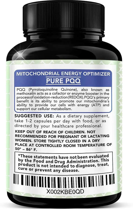 X GOLD HEALTH - X Gold Health PQQ Supplement 20Mg. 120 Capsulas - The Red Vitamin MX - Suplementos Alimenticios - {{ shop.shopifyCountryName }}