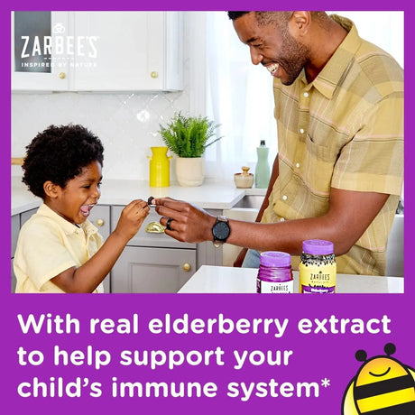 ZARBEE'S NATURALS - Zarbee's Children's Elderberry Immune Support 70 Gomitas - The Red Vitamin MX - Suplementos Alimenticios - {{ shop.shopifyCountryName }}